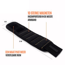 Afbeelding in Gallery-weergave laden, Magnetische polsband met sterke magneten