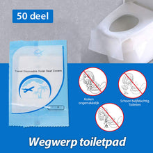 Afbeelding in Gallery-weergave laden, Wegwerp toiletpad (50 stuks)