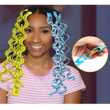 Afbeelding in Gallery-weergave laden, DIY Curl Formers Water Ripple Hair Divider- 12 Pcs