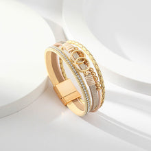 Afbeelding in Gallery-weergave laden, Laag lederen armband