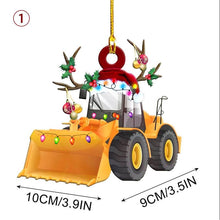 Afbeelding in Gallery-weergave laden, Auto-Boot-Kerstijzer Ornament