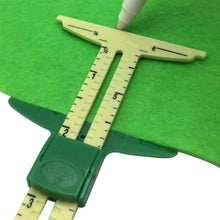 Afbeelding in Gallery-weergave laden, Vijf-in-een Patchwork Ruler Tailor Tool