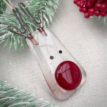 Afbeelding in Gallery-weergave laden, Kerstboomdecoratie van gefused glas