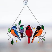 Afbeelding in Gallery-weergave laden, Vogels Glas-in-loodramen šškerstcadeauš¦