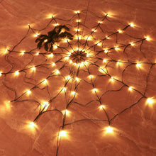 Afbeelding in Gallery-weergave laden, Halloween decoratieve verlichting Spinneweb LED-verlichting