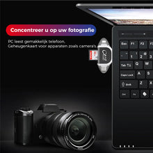 Afbeelding in Gallery-weergave laden, 4-in-1 universele SD TF-kaartlezer met meerdere poorten