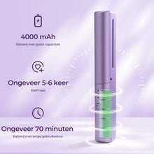 Afbeelding in Gallery-weergave laden, 💜Oplaadbare mini stijltang💜
