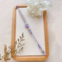 Afbeelding in Gallery-weergave laden, 🩷Perzikbloesem knoop gevlochten armband