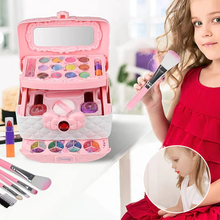 Afbeelding in Gallery-weergave laden, Wasbare make-up schoonheidsset voor kinderen