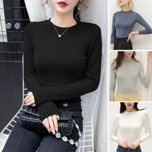 Afbeelding in Gallery-weergave laden, 🤎Women's Slim Fit Turtleneck Long Sleeve