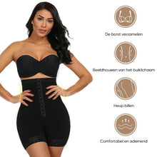 Afbeelding in Gallery-weergave laden, Bodyshaping slipje met hoge taille en compressiegordel