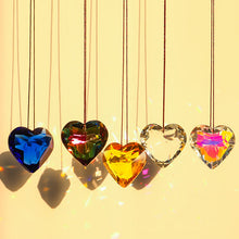 Afbeelding in Gallery-weergave laden, Opknoping Hart Suncatcher Prisma Ambachten