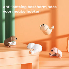 Afbeelding in Gallery-weergave laden, Cartoon dier hond tafel hoekbeschermer