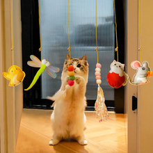 Afbeelding in Gallery-weergave laden, Hangend stuiterend katten speelgoed