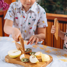 Afbeelding in Gallery-weergave laden, Montessori kindermesje (willekeurig patroon)
