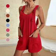 Afbeelding in Gallery-weergave laden, Women's Stylish Casual U Neck Short Jumpsuits