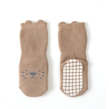 Afbeelding in Gallery-weergave laden, Warme sokken voor schattige baby's met antislipkussen