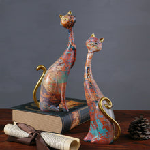 Afbeelding in Gallery-weergave laden, Kat Lover Standbeeld Ornament Artistiek Creatief Cadeau