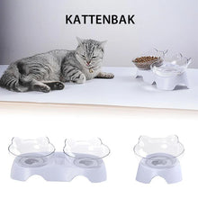Afbeelding in Gallery-weergave laden, Kattenvoerbak (enkel/dubbel)