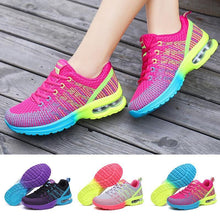 Afbeelding in Gallery-weergave laden, Damesmode multicolor ademende comfortabele sportschoenen