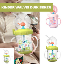 Afbeelding in Gallery-weergave laden, Sank Baby Drinkbeker Met Walvisspuit