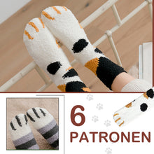 Afbeelding in Gallery-weergave laden, 😺🧦Dikke warme schattige kattenklauwvloersokken