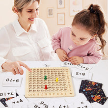 Afbeelding in Gallery-weergave laden, Houten Montessori Vermenigvuldiging Bordspel