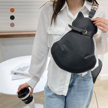 Afbeelding in Gallery-weergave laden, Cross body tas in de vorm van een kat