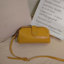 Afbeelding in Gallery-weergave laden, Gouden mini-crossbodytas geel