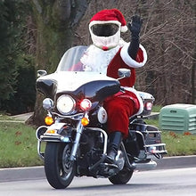 Afbeelding in Gallery-weergave laden, Santa Claus Motorfiets Helm Beschermer