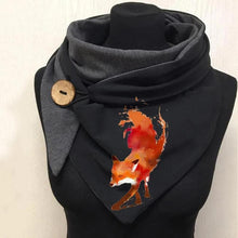 Afbeelding in Gallery-weergave laden, Mode vrouwen afdrukken knop warme Sjaals Shawls