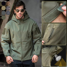 Afbeelding in Gallery-weergave laden, Winddicht waterdicht herenjacket