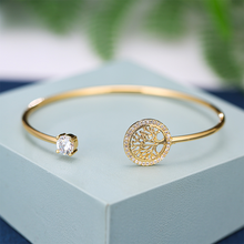 Afbeelding in Gallery-weergave laden, Zirkoon Armband De Levensboom