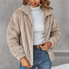 Afbeelding in Gallery-weergave laden, Clidress-reversjas met volledige ritssluiting van polar zachte fleece