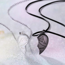 Afbeelding in Gallery-weergave laden, Side by Side Bijpassende Ketting met Magneet