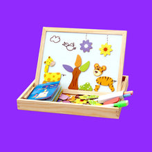 Afbeelding in Gallery-weergave laden, Magnetische Dieren Puzzel Tekentafel