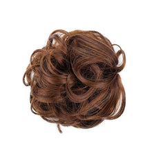 Afbeelding in Gallery-weergave laden, Bun Clipping Flower Bud-pruik