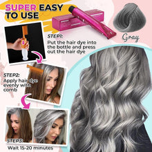 Afbeelding in Gallery-weergave laden, DIY Hair Coloring Kit (Hair Dye + Bottle With Comb)