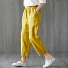 Afbeelding in Gallery-weergave laden, harem cropped casual broek