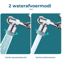 Afbeelding in Gallery-weergave laden, Saker 1080° groothoek roterende spatfilter kraan