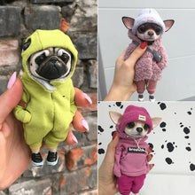 Afbeelding in Gallery-weergave laden, Mode dier poppenbeeldhouwwerk(De kleding is ook gebeeldhouwd)