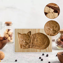 Afbeelding in Gallery-weergave laden, Cookie snijder met houtpatroon