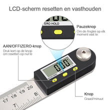 Afbeelding in Gallery-weergave laden, Producten Elektronische hoekliniaal voor digitale weergave