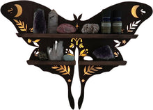 Afbeelding in Gallery-weergave laden, Luna Moth Plank met lamp