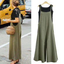 Afbeelding in Gallery-weergave laden, Zomer Casual Losse Solid Tank-jumpsuit voor dames