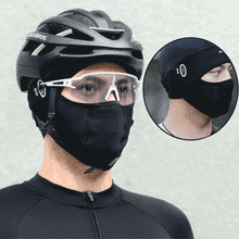 Afbeelding in Gallery-weergave laden, IJszijden gezichtsbescherming fietskap