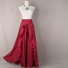 Afbeelding in Gallery-weergave laden, Vrouwen Lange Chiffon Rok