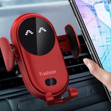 Afbeelding in Gallery-weergave laden, Slimme draadloze Auto- detectie telefoonhouder oplader
