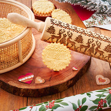Afbeelding in Gallery-weergave laden, 🍪Kerst houten deegrollers