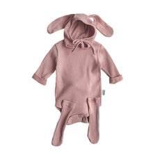 Afbeelding in Gallery-weergave laden, Bunny oren babybody met lange mouwen